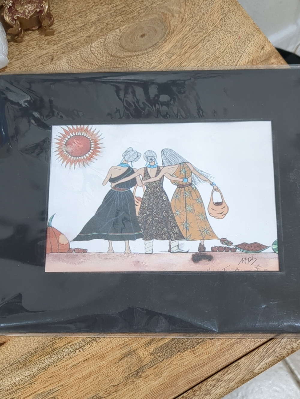 MICHELLE TSOIE SISNEROS ' Sisters' Art Print -  Home Art